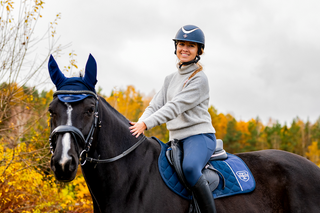 TORPOL® Schabracke mit Logo aus Swarovski Kristallen